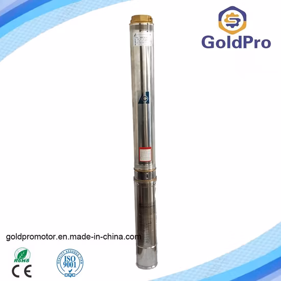 Skm Sdm Sp 0,55HP 1HP 1,5HP 2HP 3HP de bajo ruido de alta eficiencia de alambre de cobre de pozo profundo de drenaje de pozos eléctricos sumergibles solares de la bomba de agua limpia de chorro de aguas residuales