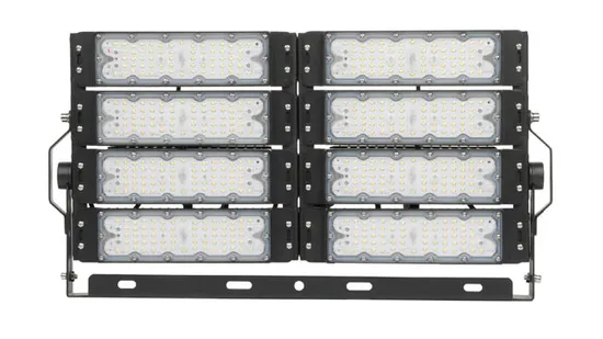 Iluminación de estadio con iluminación de inundación LED de mástil alto para exteriores de 1000 W