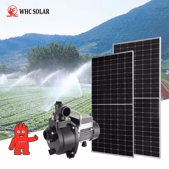 Bomba de agua sumergible Solar de alta presión, 24V, 48V, 72V, 110V, energía limpia, centrífuga, riego agrícola, CC